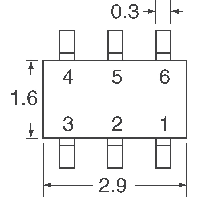 NPN, PNP PreBiased Transistor Arrays Rohm Semiconductor NPN, PNP
